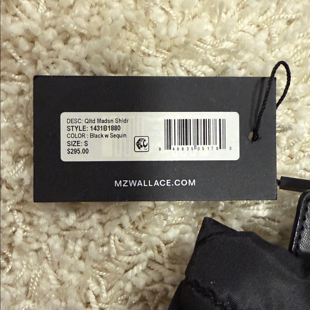 NWT MZ Wallace Quilted Madison Shoulder sequin Bag - Picture 8 of 8